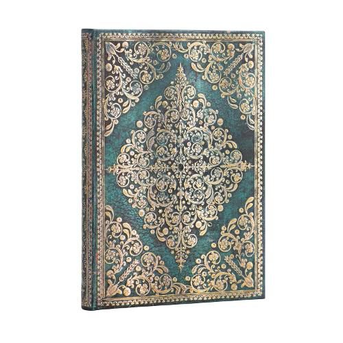 Cover image for Oceania (Diamond Rosette) Midi Lined Hardcover Journal