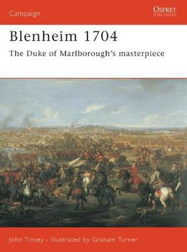 Cover image for Blenheim 1704: The Duke of Marlborough's masterpiece