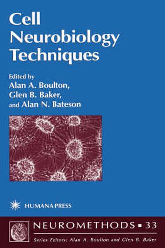 Cover image for Cell Neurobiology Techniques