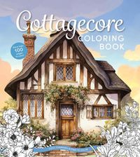 Cover image for Cottagecore Coloring Book