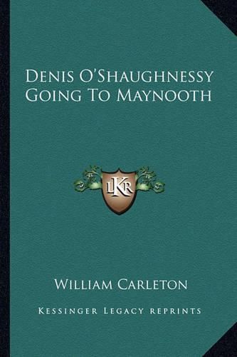 Cover image for Denis O'Shaughnessy Going to Maynooth