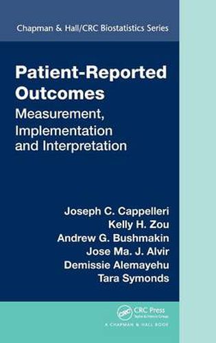 Cover image for Patient-Reported Outcomes: Measurement, Implementation and Interpretation