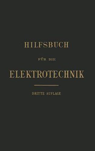 Cover image for Hilfsbuch Fur Die Elektrotechnik