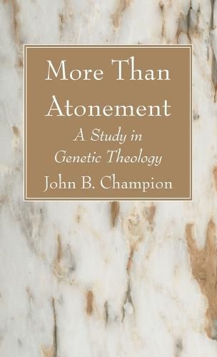 Cover image for More Than Atonement