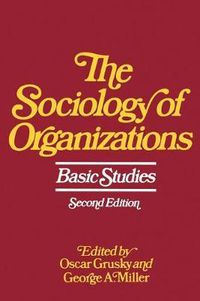 Cover image for Sociology of Organizations