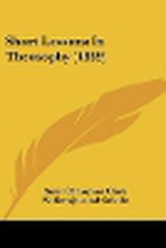 Short Lessons in Theosophy (1889)