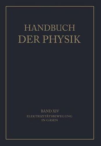 Cover image for Elektrizitatsbewegung in Gasen