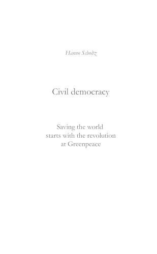 Cover image for Civil democracy