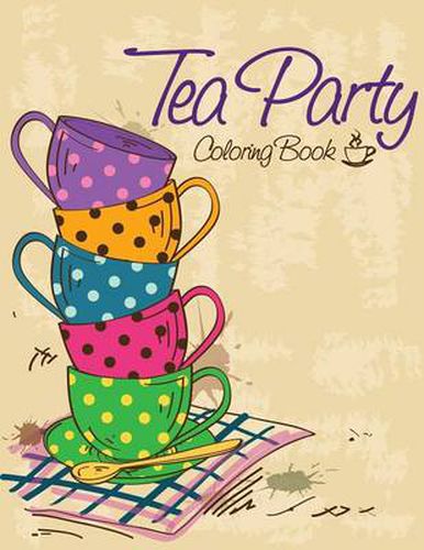 Cover image for Tea Party Coloring Book