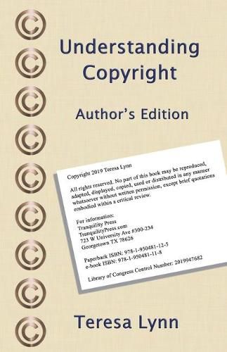 Cover image for Understanding Copyright: Author's Edition