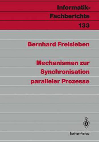 Cover image for Mechanismen Zur Synchronisation Paralleler Prozesse