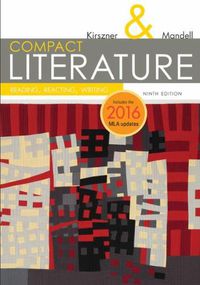 Cover image for COMPACT Literature: Reading, Reacting, Writing, 2016 MLA Update