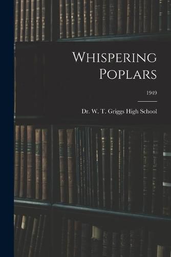 Cover image for Whispering Poplars; 1949