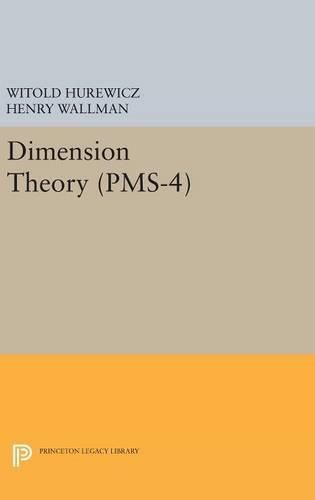 Cover image for Dimension Theory (PMS-4), Volume 4