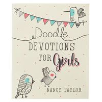 Cover image for Doodle Devotions for Girls Softcover