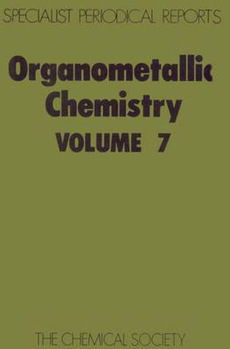 Cover image for Organometallic Chemistry: Volume 7