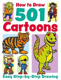 Cover image for How to Draw 501 Cartoons