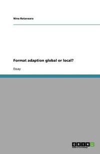 Cover image for Format adaption global or local?