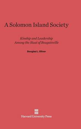 A Solomon Island Society