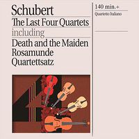 Cover image for Schubert Last Four Quartets