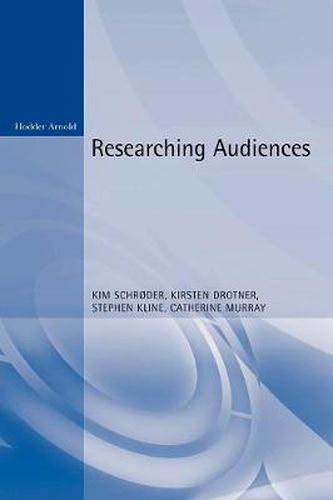 Cover image for Researching Audiences