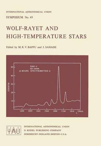 Cover image for Wolf-Rayet and High-Temperature Stars