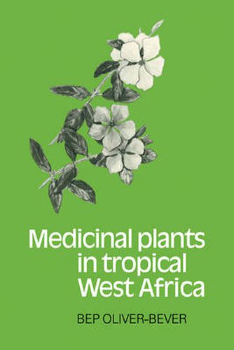 Cover image for Medicinal Plants in Tropical West Africa