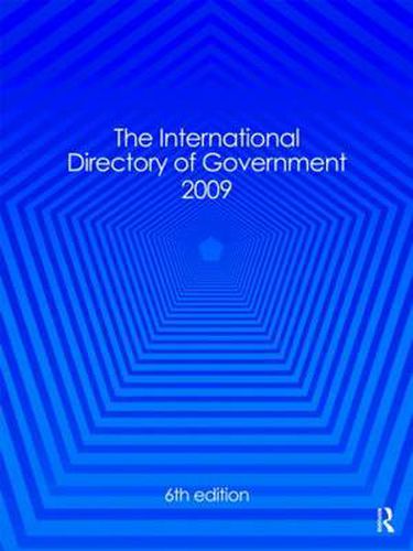 Cover image for International Directory of Government 2009