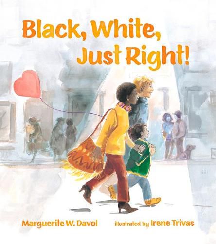 Cover image for Black, White, Just Right!