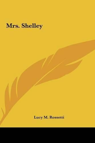 Cover image for Mrs. Shelley