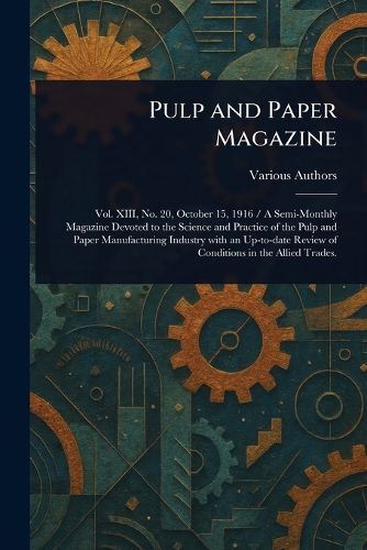 Cover image for Pulp and Paper Magazine