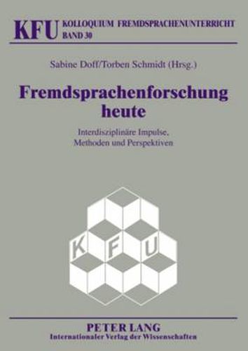 Cover image for Fremdsprachenforschung Heute: Interdisziplinaere Impulse, Methoden Und Perspektiven