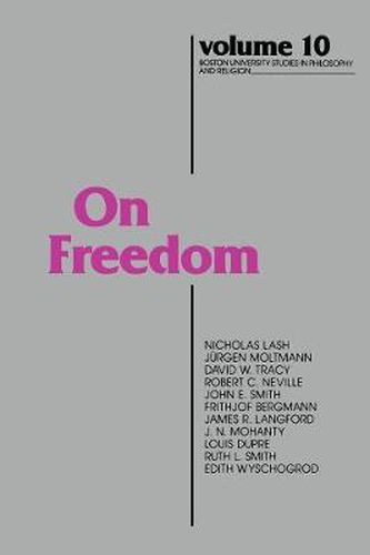 Cover image for On Freedom