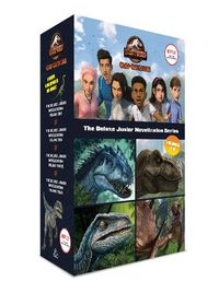 Cover image for Camp Cretaceous: The Deluxe Junior Novelization Boxed Set (Jurassic World: Camp Cretaceous)