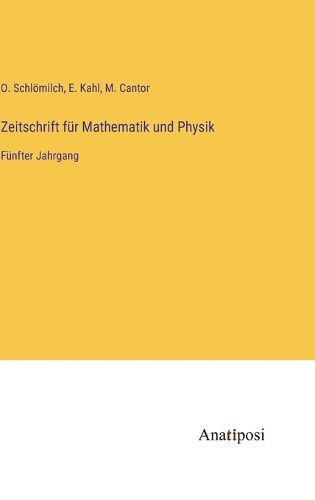 Cover image for Zeitschrift fuer Mathematik und Physik