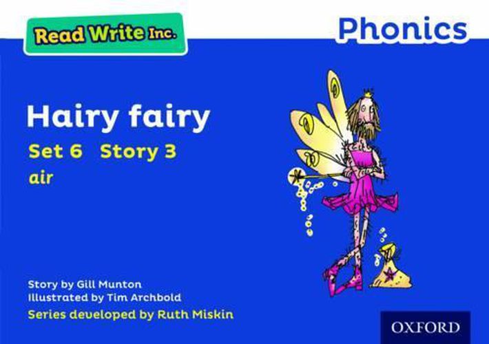 Cover image for Read Write Inc. Phonics: Blue Set 6 Storybook 3 Hairy Fairy