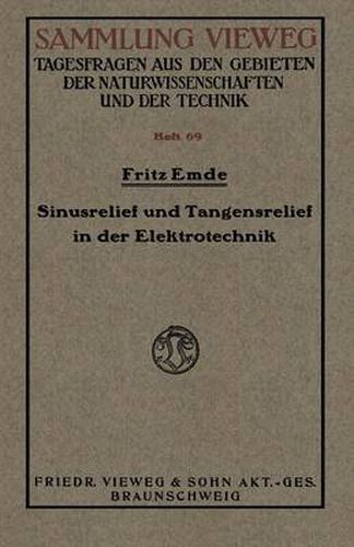 Sinusrelief Und Tangensrelief in Der Elektrotechnik