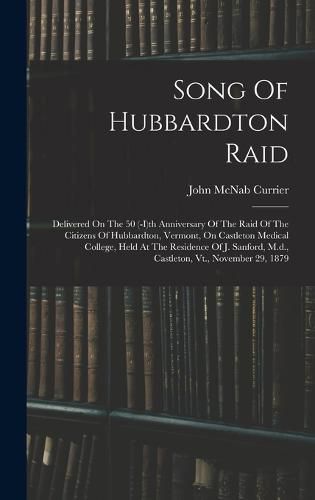 Cover image for Song Of Hubbardton Raid