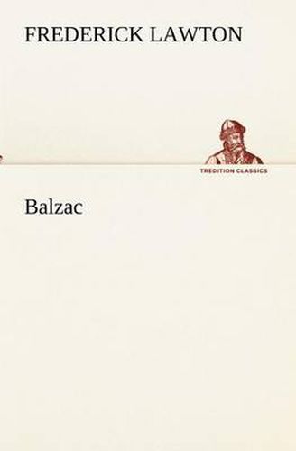 Cover image for Balzac