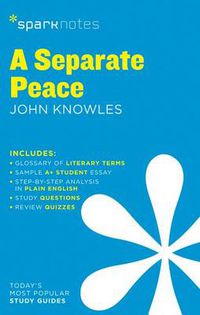 Cover image for A Separate Peace SparkNotes Literature Guide