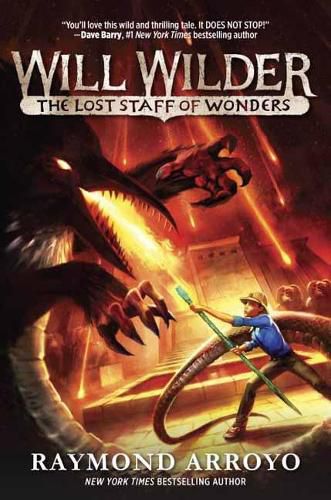 Cover image for Will Wilder #2: The Lost Staff of Wonders