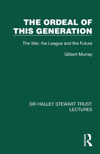 Cover image for The Ordeal of this Generation