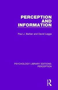 Cover image for Perception and Information