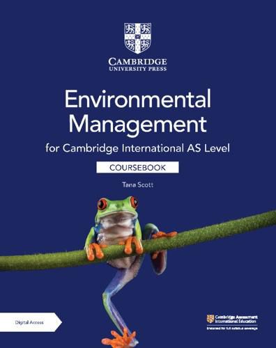 Cover image for Cambridge International AS Level Environmental Management Coursebook with Digital Access (2 Years)