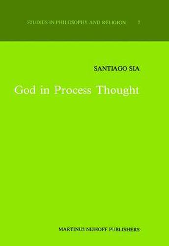 God in Process Thought: A Study in Charles Hartshorne's Concept of God