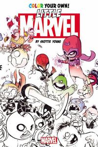 Cover image for Color Your Own Young Marvel By Skottie Young