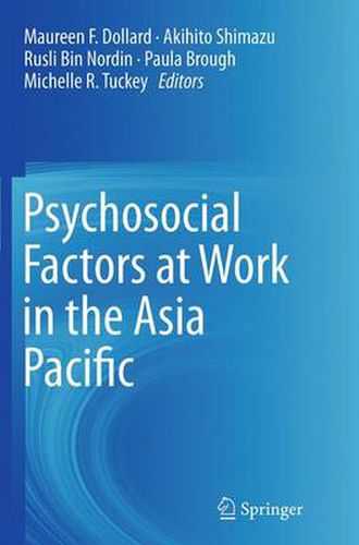 Cover image for Psychosocial Factors at Work in the Asia Pacific