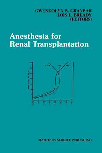 Cover image for Anesthesia for Renal Transplantation