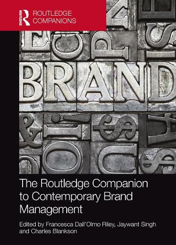 Cover image for The Routledge Companion to Contemporary Brand Management