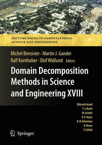 Cover image for Domain Decomposition Methods in Science and Engineering XVIII